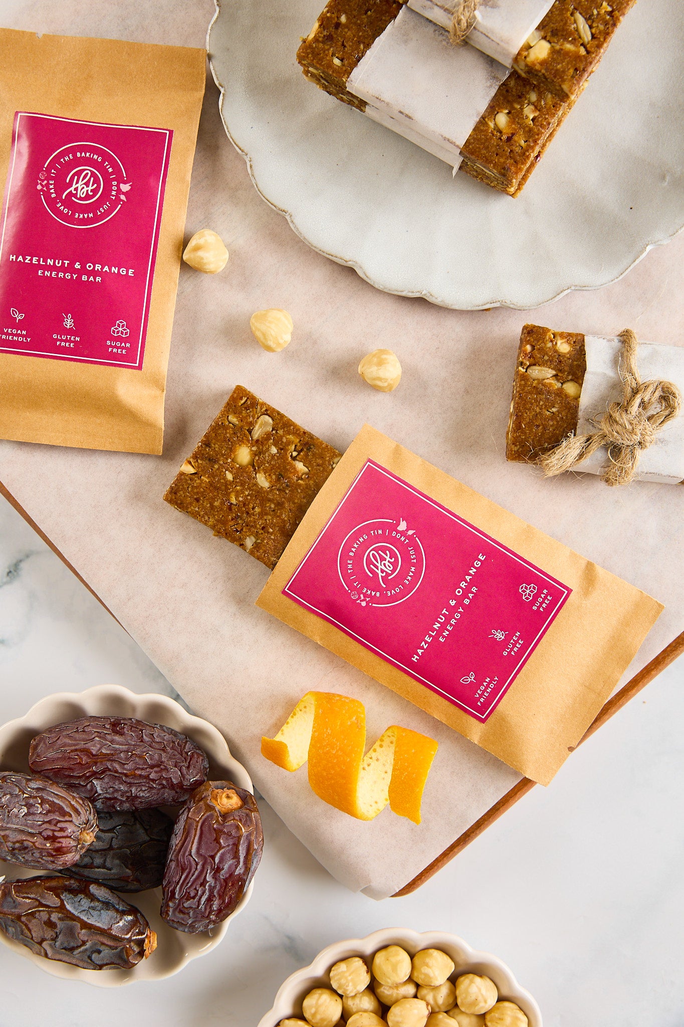 Hazelnut Orange Energy bar (Box Of 6)